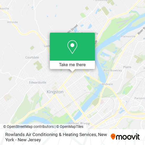 Rowlands Air Conditioning & Heating Services map
