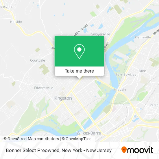 Bonner Select Preowned map