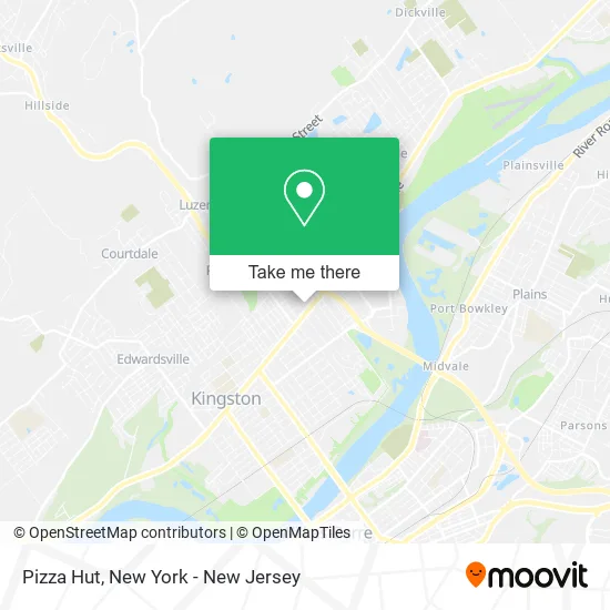 Pizza Hut map
