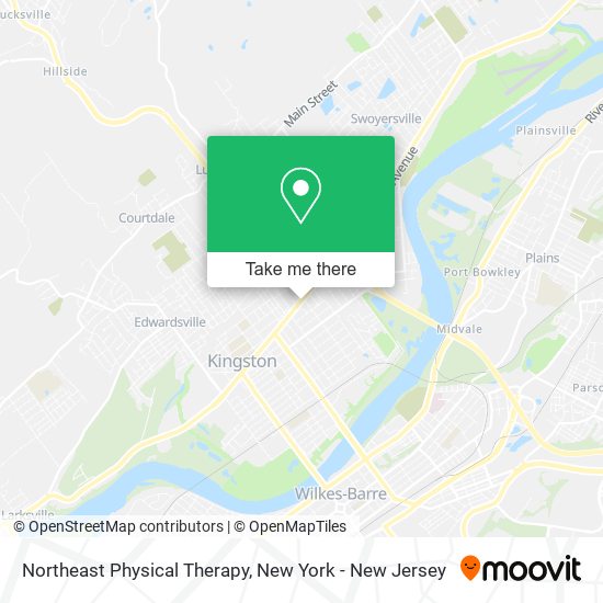 Northeast Physical Therapy map