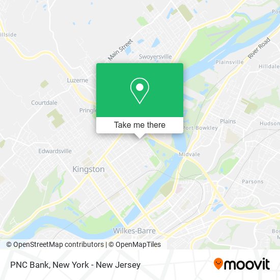 PNC Bank map