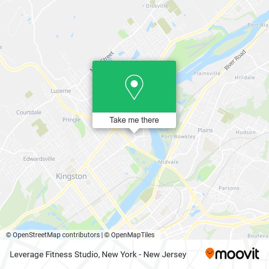 Leverage Fitness Studio map