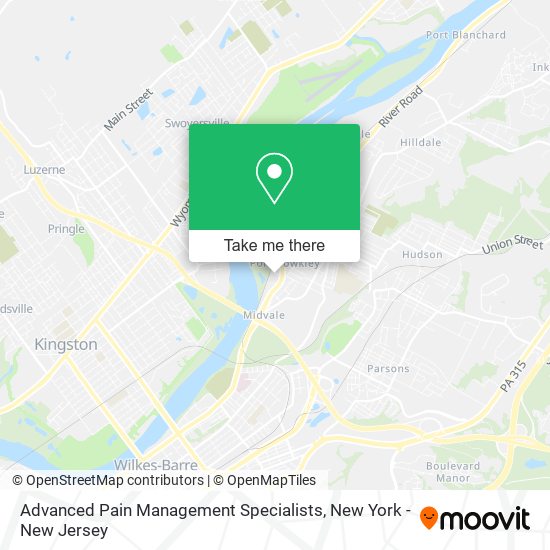 Advanced Pain Management Specialists map
