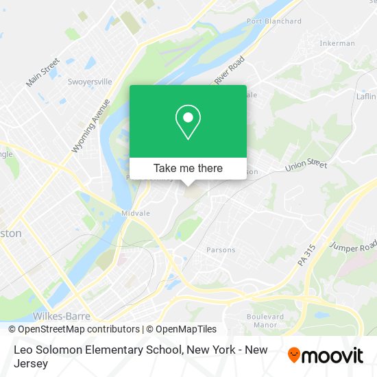 Leo Solomon Elementary School map