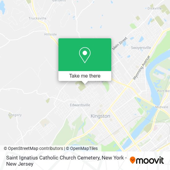 Saint Ignatius Catholic Church Cemetery map
