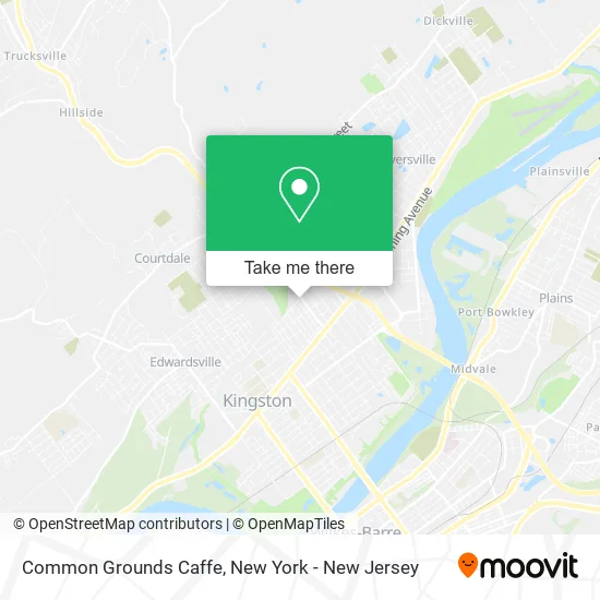 Common Grounds Caffe map