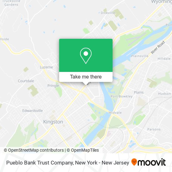 Pueblo Bank Trust Company map