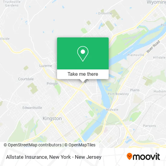 Allstate Insurance map