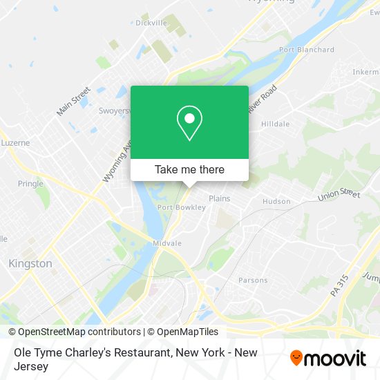 Ole Tyme Charley's Restaurant map