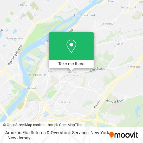 Amazon Fba Returns & Overstock Services map