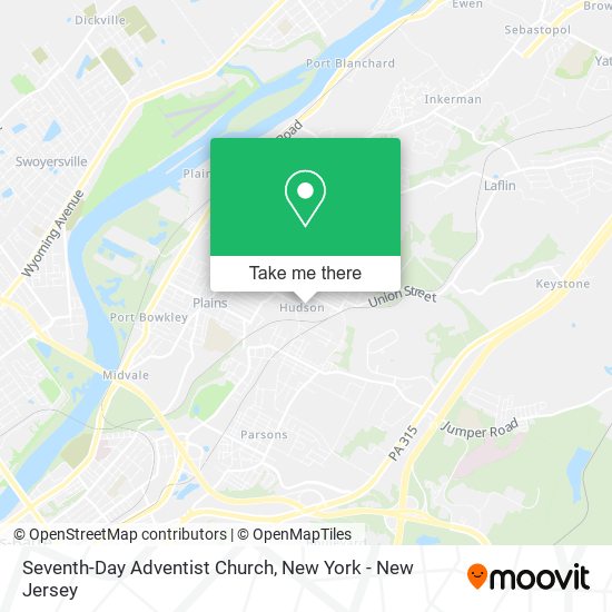 Mapa de Seventh-Day Adventist Church