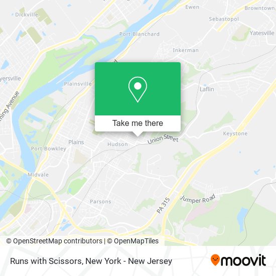 Runs with Scissors map