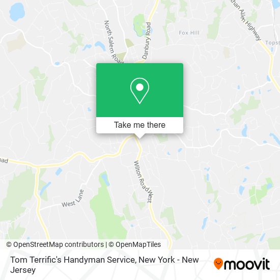 Tom Terrific's Handyman Service map