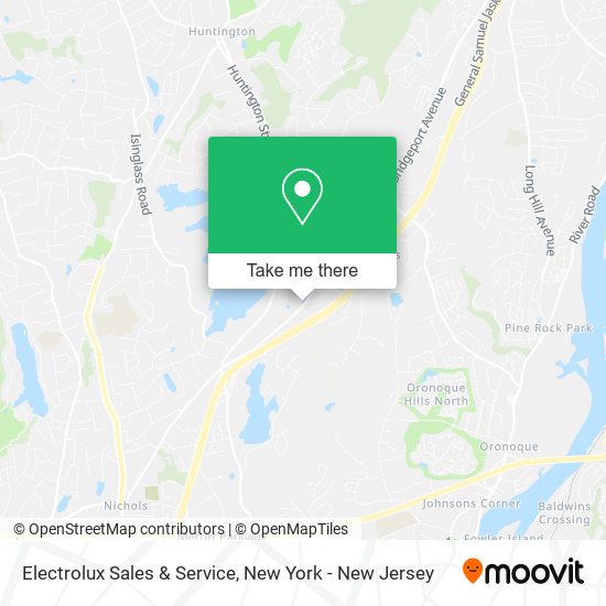 Mapa de Electrolux Sales & Service