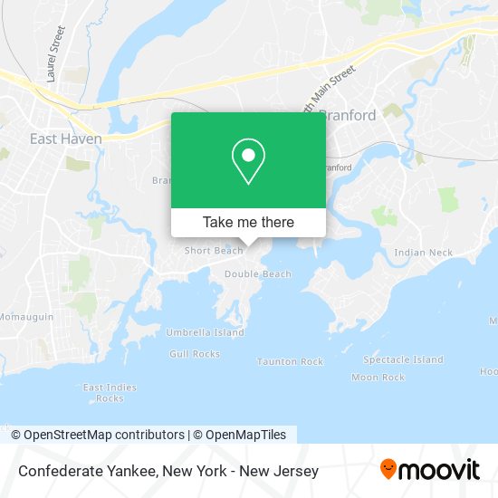 Mapa de Confederate Yankee