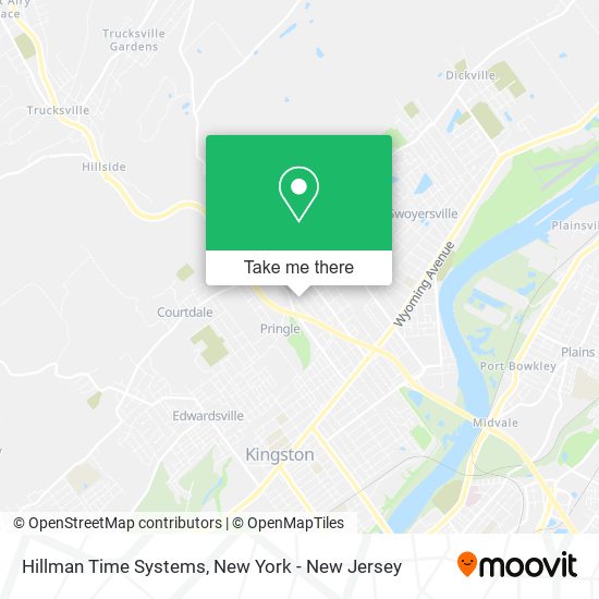 Mapa de Hillman Time Systems