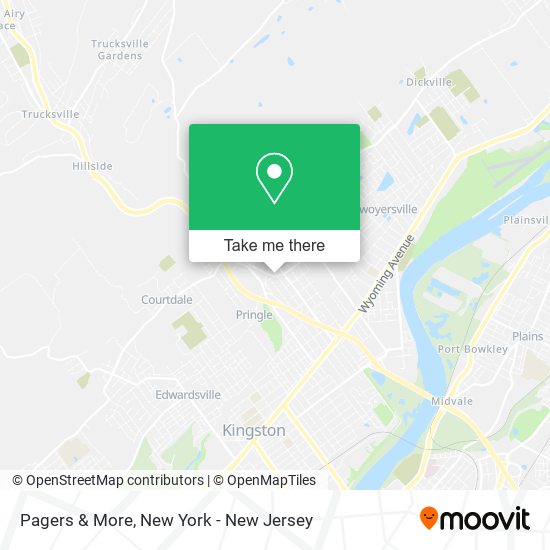 Pagers & More map