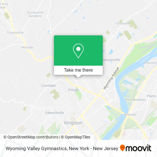 Mapa de Wyoming Valley Gymnastics