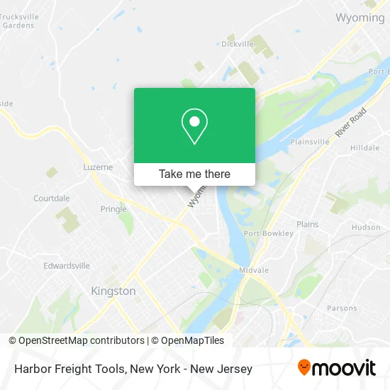 Harbor Freight Tools map