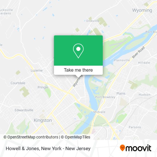 Howell & Jones map