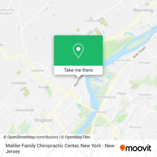 Mahler Family Chiropractic Center map