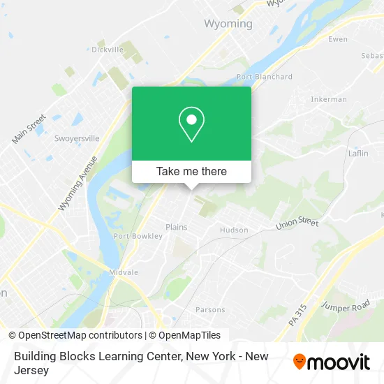 Building Blocks Learning Center map