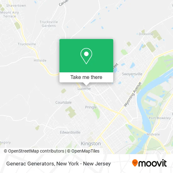 Generac Generators map