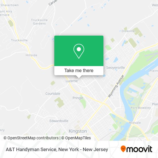 Mapa de A&T Handyman Service
