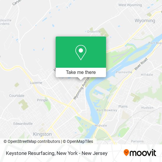 Mapa de Keystone Resurfacing