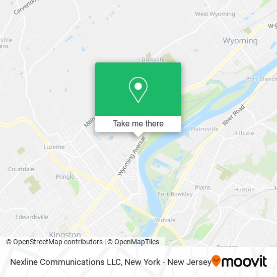 Nexline Communications LLC map