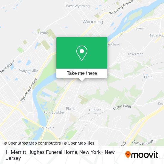 H Merritt Hughes Funeral Home map