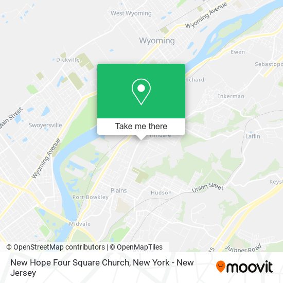 Mapa de New Hope Four Square Church