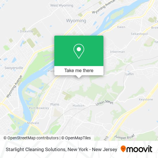 Starlight Cleaning Solutions map