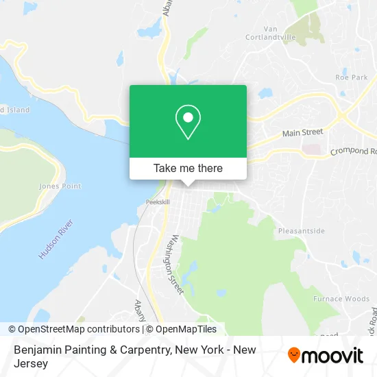 Benjamin Painting & Carpentry map