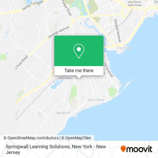 Springwall Learning Solutions map