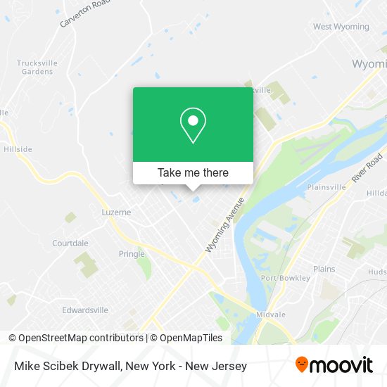 Mapa de Mike Scibek Drywall