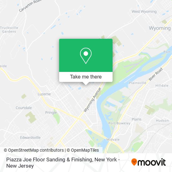 Piazza Joe Floor Sanding & Finishing map