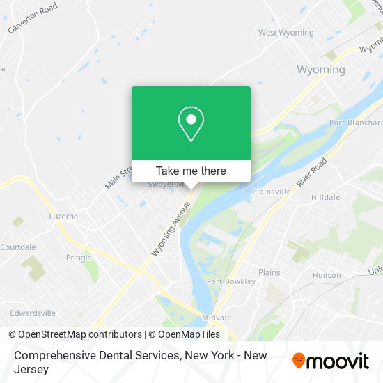 Comprehensive Dental Services map