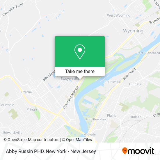 Mapa de Abby Russin PHD