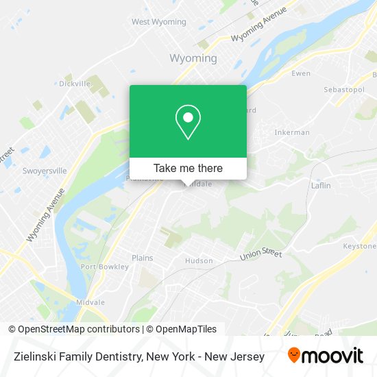 Zielinski Family Dentistry map