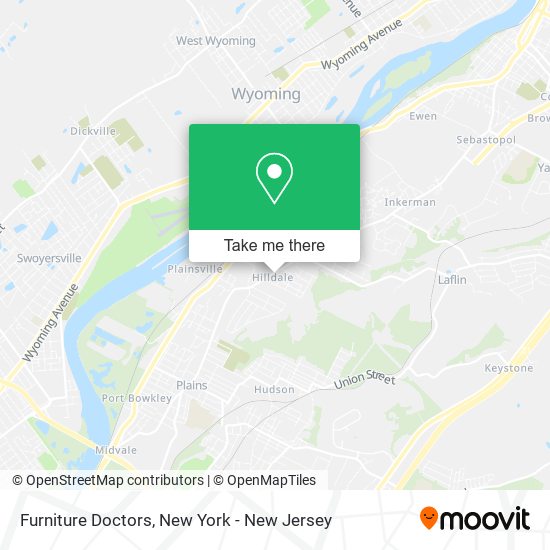 Mapa de Furniture Doctors
