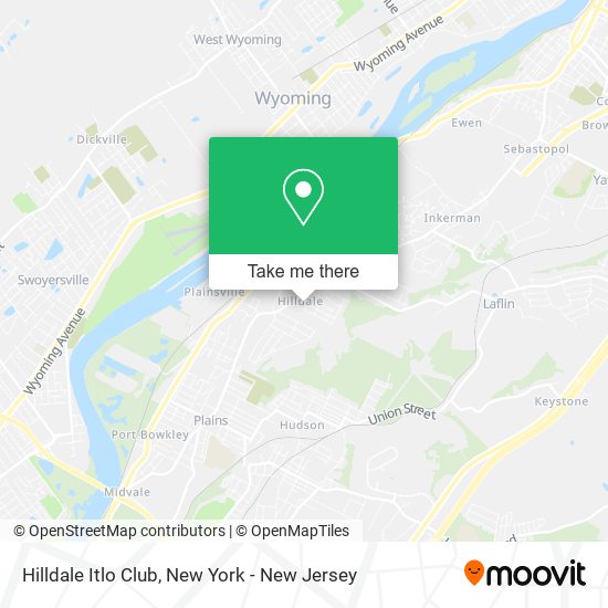 Mapa de Hilldale Itlo Club