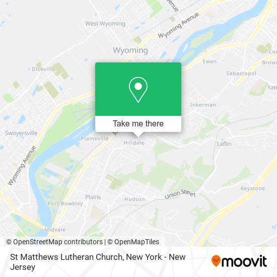 Mapa de St Matthews Lutheran Church