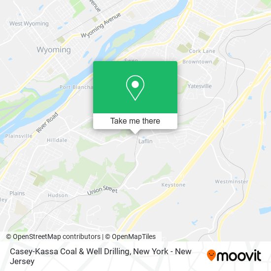 Casey-Kassa Coal & Well Drilling map