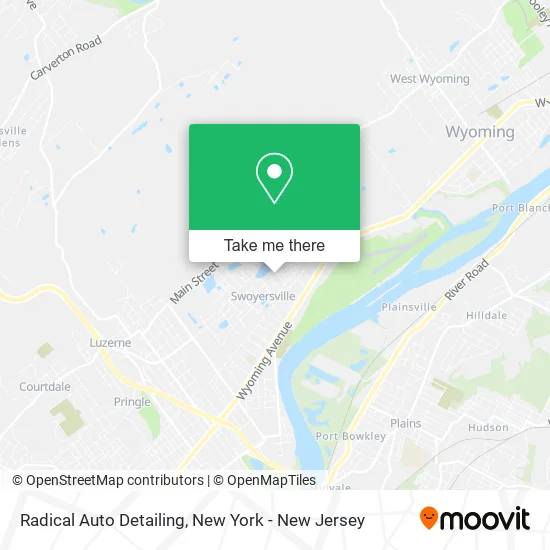 Radical Auto Detailing map