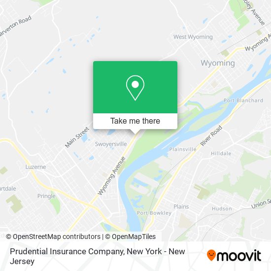 Mapa de Prudential Insurance Company