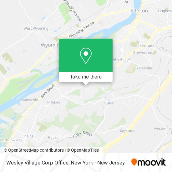 Wesley Village Corp Office map