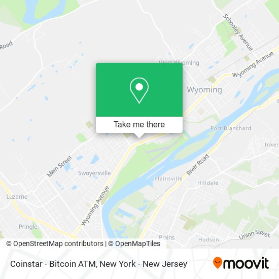 Mapa de Coinstar - Bitcoin ATM