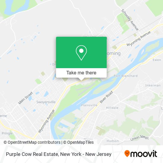 Purple Cow Real Estate map