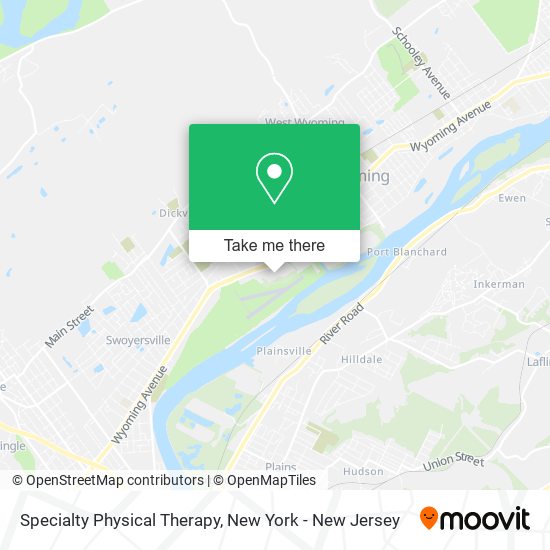 Mapa de Specialty Physical Therapy